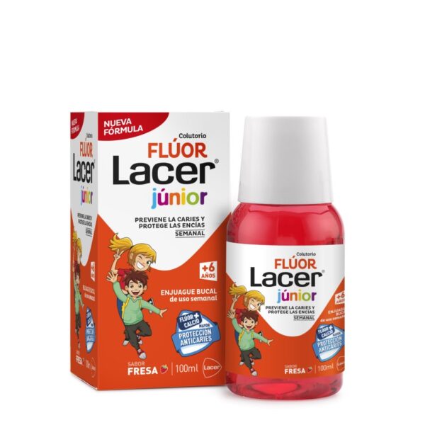 LACER FLUOR SEMANAL 0,2 % COLUTORIO FRESA 100 ML