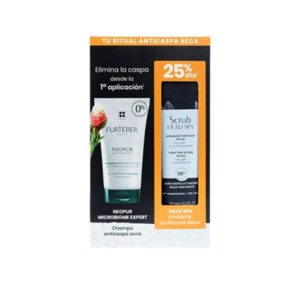 PACK NEOPUR CH CASPA SECA + 25% SCRUB RENE FURTERER